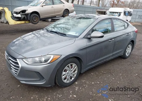 2018 Hyundai Elantra Se from USA, damaged, VIN 5NPD74LF9JH264035